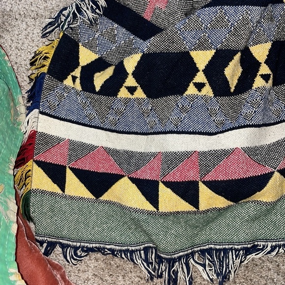 Vintage Tapestry Cardigan Blanket Coat sz OS - Picture 6 of 7